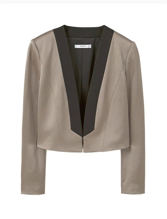 Mango کت ویسکوز آستین بلند زنانه